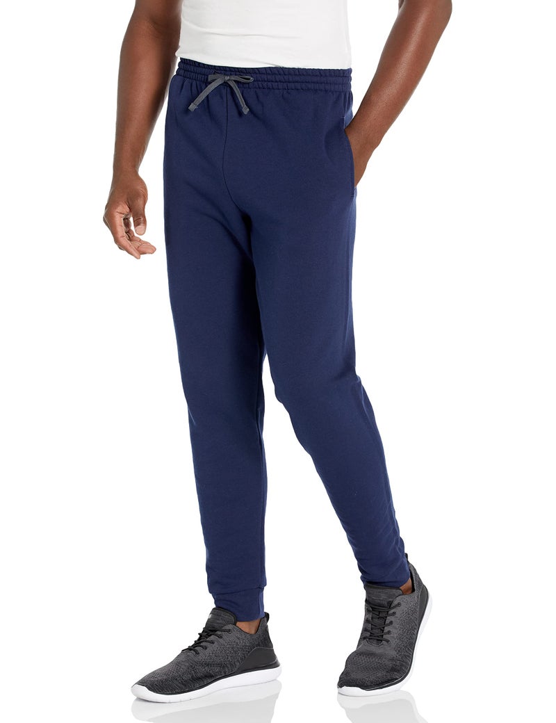 Jerzees Men's NuBlend Fleece Joggers & Sweatpants, Joggers-Navy, Large - Image 1